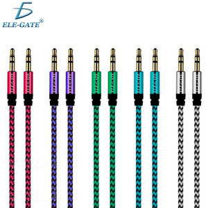 Cable de Audio Ele-Gate de 3.5mm a 3.5mm, 1 Metro, Conector Estéreo Auxiliar Universal - Product Image 1