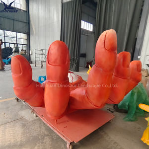 Mano Animatrónica Interactiva de Tamaño Real con Ojo Móvil - Decoración de Eventos de Terror y Casa Embrujada de Halloween - Product Image 6