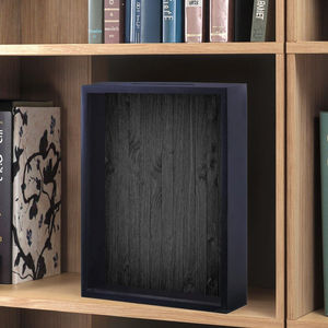 Caja de sombra de madera negra, vitrina de 10X8, escaparate para tapas de botellas, talones de billetes de avión, cajas de almacenamiento de recuerdos - Product Image 5