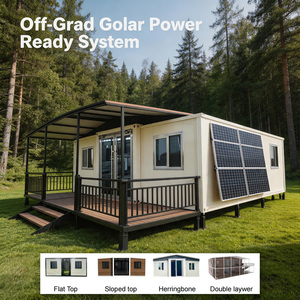 Villa Prefabricada de Lujo, 3 Dormitorios, 2 Baños, <span class=keywords><strong>Casa</strong></span> Contenedor Expandible con Sistema Eléctrico Preinstalado para Soluciones de Vida Fuera de <span class=keywords><strong>la</strong></span> Red - Product Image 3