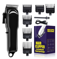 Recortadora con Cuchilla en T, Inalámbrica, USB, 2000mAh, 6500 RPM |   Cuchilla de Acero Zero-Gap para Barbería Profesional |   Molde Privado OEM de 4 Colores
