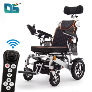 Fauteuil roulant électrique pliable intelligent en aluminium avec télécommande, dossier inclinable et coussin, pour <span class=keywords><strong>personnes</strong></span> handicapées, atteintes de paralysie cérébrale et <span class=keywords><strong>personnes</strong></span> <span class=keywords><strong>âgées</strong></span> - Product Image 1