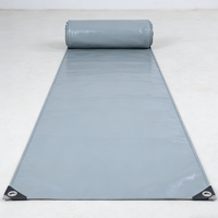 Rouleau de bâche multi-usage en PVC enduit, robuste, imperméable et pliable, pour abri de voiture, tente et couverture de camion