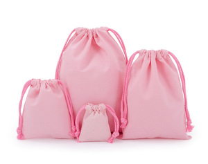 Bolsa de Tela de Algodón con Cordón y Logotipo Personalizado, Bolsa de Almacenamiento de Joyas, Bolsa de Regalo de Lona Personalizada - Product Image 1