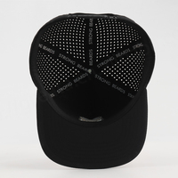 Casquette Snapback en molleton 5 panneaux personnalisée style Hip Hop avec logo brodé, bicolore, unisexe, imperméable, performance tropicale