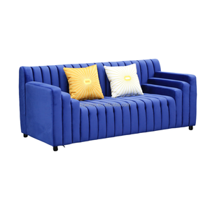 El último diseño de estilo árabe, cómodos juegos de sofás <span class=keywords><strong>modernos</strong></span> para sala de estar, sofá seccional Chesterfield amarillo de gran tamaño de lujo - Product Image 5