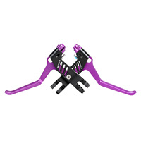 Levier de frein ultraléger MEROCA, accessoire de réglage usiné CNC pour frein à disque à commande par câble ou frein V-Brake sur vélo de montagne pliable