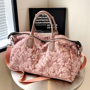 Bolsa de Viaje Corta para Negocios, Gimnasio, Deportes, Oxford, Gran Capacidad, Estilo Coreano, para Mujer - Product Image 1