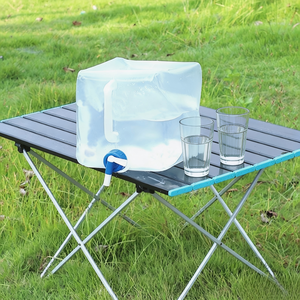 Wholesale Food-grade Transparent 15L 20L Mineral <b>Water</b> Containers Camping Collapsible Drinking <b>Water</b> Tank with Handle - Product Image 5
