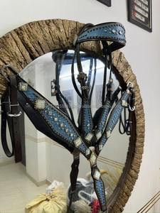 Juego de Arreos Ecuestres Occidentales de Diseño Único, Cuero Genuino, Silla de Montar de Contacto Cercano, Brida, Estribos, Cuero para Estribos, Doma Clásica, Mejor Precio - Product Image 2