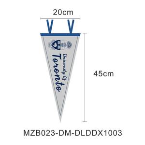 Nhà Máy Bán buôn Chất lượng cao biểu tượng tùy chỉnh in Câu lạc bộ thể thao ngoài trời trong nhà tùy chỉnh cảm thấy cờ cảm thấy tam giác <span class=keywords><strong>pennant</strong></span> biểu ngữ - Product Image 2