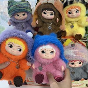 Original auténtico nuevo V2 Wakuku <span class=keywords><strong>Fox</strong></span> y Bunny travieso diario serie colgante juguetes Wakuku muñecas misterio cajas ciegas - Product Image 5