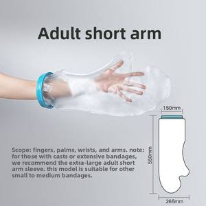 Long bain doux étanche à l'eau pleine jambe protecteur couverture étanche joint bras fonte couverture - Product Image 4