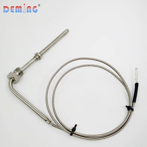 Thermocouple numérique OEM/ODM en acier inoxydable <span class=keywords><strong>306</strong></span> blindé à montage en angle droit, haute température, résolution 0,01°C, application intelligente - Product Image 1