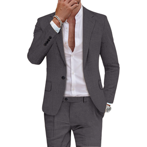 <span class=keywords><strong>Traje</strong></span> <span class=keywords><strong>de</strong></span> Blazer <span class=keywords><strong>de</strong></span> Negocios para <span class=keywords><strong>Hombre</strong></span> <span class=keywords><strong>de</strong></span> <span class=keywords><strong>Lino</strong></span> y Algodón <span class=keywords><strong>de</strong></span> Alta Calidad, Corte Entallado, Chaqueta y Pantalones <span class=keywords><strong>de</strong></span> 2 Piezas, Trajes <span class=keywords><strong>de</strong></span> <span class=keywords><strong>Boda</strong></span> - Product Image 1