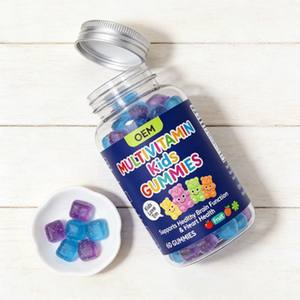 Gomitas de Vitaminas para Niños OEM/ODM, Multivitamínicas para Adolescentes y Adultos, Inmunidad, Antioxidantes, Veganas, Sabor a Fresa, Gomitas de Ositos - Product Image 5