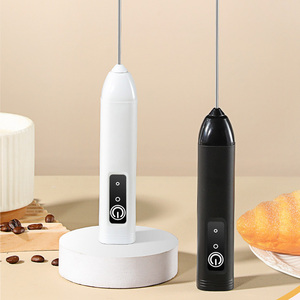 Meistverkaufter Wiederaufladbarer Elektrischer Milchaufschäumer Schaumerzeuger Mixer für Kaffee, Sahne und Getränke Kabelloser Handmixer - Product Image 3
