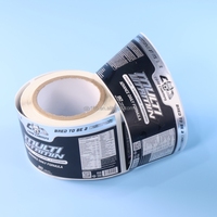 Etiquetas Adhesivas Personalizadas en 3D con Relieve, Brillo y UV, para Medicamentos Líquidos, Gotas para los Ojos, Impermeables, en Rollo, con Código de Barras Impreso en PP