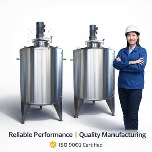 Precio de Fábrica, Calentador Industrial de Resina <span class=keywords><strong>Metanol</strong></span> de 1000 Litros, Agitador de Biodiésel, Mezclador Aerobio, Reactor - Product Image 2