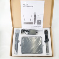 True Diversity QLXD Beta58 Système de microphone karaoké DJ sans fil Récepteur QLX avec émetteur portable B58 Radio 1 à 1