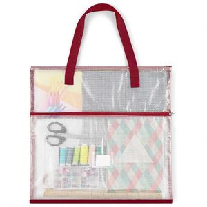 Sac de rangement en filet avec poignées pour voyage, maquillage, vêtements, jouets, puzzles, sous les couvertures - Product Image 5