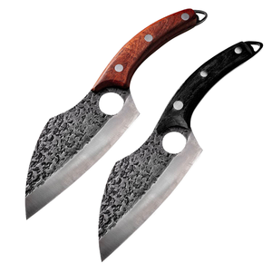 Gran oferta, cuchillo de Chef comercial Grandsharp de 6 pulgadas, cuchillo <span class=keywords><strong>Claver</strong></span> con mango de madera hecho a mano de acero inoxidable forjado 4Cr13 - Product Image 5