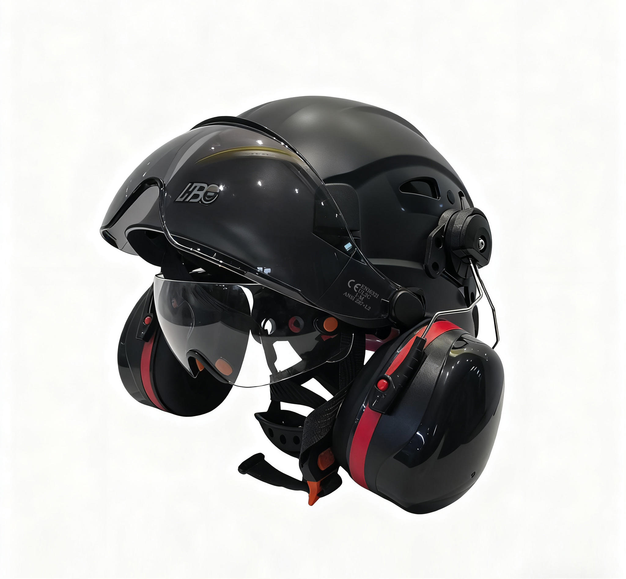 Noir + Translucidité Intérieure Encre Extérieure + Cache-oreilles 07E