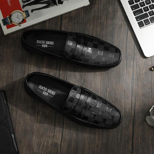 Zapatos Formales de Cuero a Cuadros Hechos a Mano con Nuevo Diseño de Moda 2026 para Hombre, Zapatos de Vestir y Oxford Casuales Personalizados para Negocios - Product Image 4