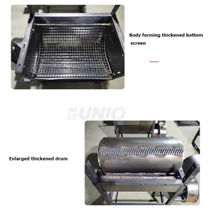 Grande capacità di risone sgusciato sheller <span class=keywords><strong>thrasher</strong></span>/frumento di soia trebbiatrice con motore forte - Product Image 5