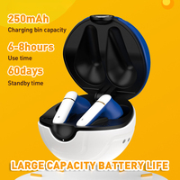 Écouteurs intra-auriculaires F12 Fashion Poke Ball TWS Bluetooth V5.4, casque stéréo HiFi, appels HD, suppression du bruit ENC, écouteurs de jeu sans fil