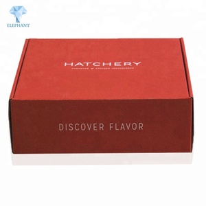 Customized Logo High Quality <b>Red</b> Color Printing Portable Kitchen Spices <b>Box</b> - Product Image 4