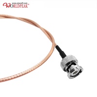 Montaje de cable RF BNC macho a mini BNC para RG179 75ohm 3G/6G HD SDI Video CCTV Seguridad ecurity Cámara Cables