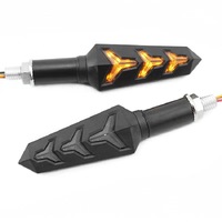 Clignotant de moto universel LED indicateurs de feux de signalisation Scooter tournant lampe pour Cygnus Dragstar 650 Dt 125