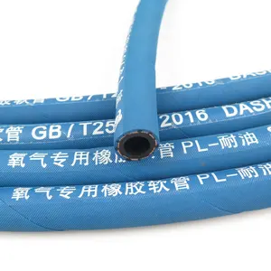 GB/T 2550 5/16 "pollici 9mm gomma industriale ossigeno acetilene doppia saldatura Gas tubo