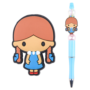 Nieuwe aanwinst: PVC kralen voor het maken van DIY sieraden, meerdere designs voor focal & kralen pen sleutelhangers 2025 - Product Image 4