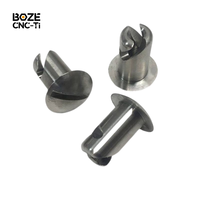 Kancing Lepas Cepat Titanium GR5 Dzus Quarter Turn 5/16 7/16 untuk Motor Balap