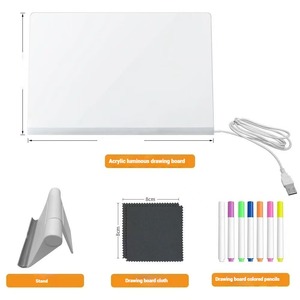 Schermo <span class=keywords><strong>LED</strong></span> <span class=keywords><strong>in</strong></span> acrilico personalizzabile con colori variabili, impermeabile IPX5 per casa, parchi, aziende, pubblicità, controllo remoto/manuale - Product Image 6