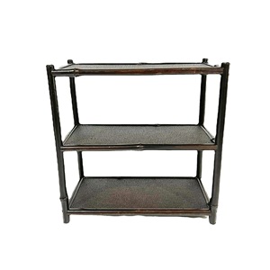 Estante de Bambú para Almacenamiento de Té, Rectangular, Natural, Estante de Exhibición para Sala de Estar, Mueble de Múltiples Niveles - Product Image 5