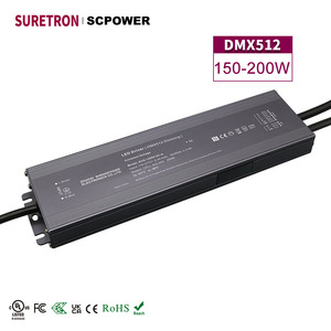 200W 150W 12 24 36 48 V DC RGB không thấm nước thông minh kỹ thuật số <span class=keywords><strong>LED</strong></span> Strip DMX điều khiển Dimmable dẫn lái xe cho mặt Tiền Đèn - Product Image 1