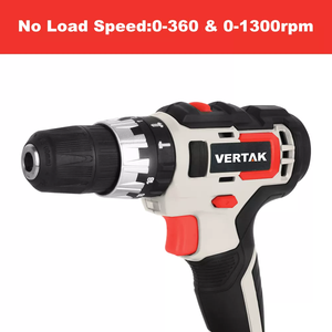 สว่านไขควงไร้สาย VERTAK 20V 18+1 สปีด พร้อมคลัตช์ สำหรับงานซ่อมแซมบ้านและงานก่อสร้าง - Product Image 3