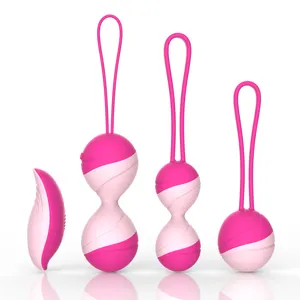 Y.Love New Double Color Kegel Exercise Weights Kegel Balls Weighted Kit for Beginner doctor Recommended Tightening System