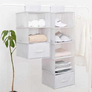 <span class=keywords><strong>Tiroir</strong></span> <span class=keywords><strong>suspendu</strong></span> multicouche Sac de rangement <span class=keywords><strong>suspendu</strong></span> Lavable Tissu Oxford Armoire Vêtements <span class=keywords><strong>Tiroir</strong></span> de rangement Tissu Supports suspendus - Product Image 3