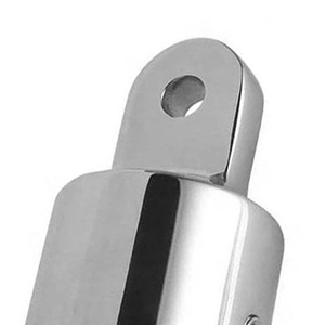 Sliding Cap Single Hole 316 Stainless Steel Marine Awning Accessory Bracket For <b>Yacht</b> Cabin Cover Replacement Repair - Product Image 2