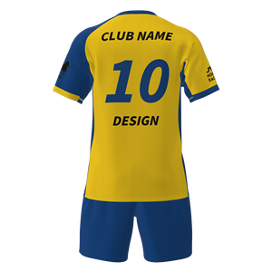 Maillot de football personnalisé Ystar avec logo sublimé au dos, kit d'entraînement de football unisexe, ODM, maillot de sport avec nom d'équipe - Product Image 2
