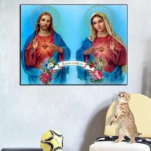 Figura religiosa famiglie immagine trapano completo semplicità pittura diamante 5d diamante ricamo decorazioni <span class=keywords><strong>per</strong></span> la casa <span class=keywords><strong>per</strong></span> la <span class=keywords><strong>camera</strong></span> <span class=keywords><strong>da</strong></span> <span class=keywords><strong>letto</strong></span> - Product Image 2