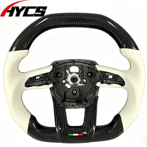 Volant de course personnalisé en fibre de carbone pour Lamborghini Huracan Gallardo Revuelto Temerario URUS SE <span class=keywords><strong>V8</strong></span> S Performante - Product Image 1