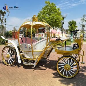 Carruaje sin caballos eléctrico favorito de los estadounidenses Carruajes de caballos de la boda real en el casco antiguo: un icono de transporte especial - Product Image 3