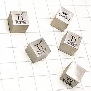 Titanium Kubus/Titanium Pellet, Titanium Metalen Ingot