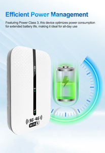Router WiFi Portátil 4G de Bolsillo, Ranura Nano SIM, Carga <span class=keywords><strong>USB</strong></span>, Velocidad de 150Mbps, Antena Integrada para Viajes, Red de Bolsillo - Product Image 3