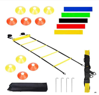 Vente en gros usine : Kit d'entraînement d'agilité pour le football, personnalisable, avec échelle, cônes, obstacles et parachute